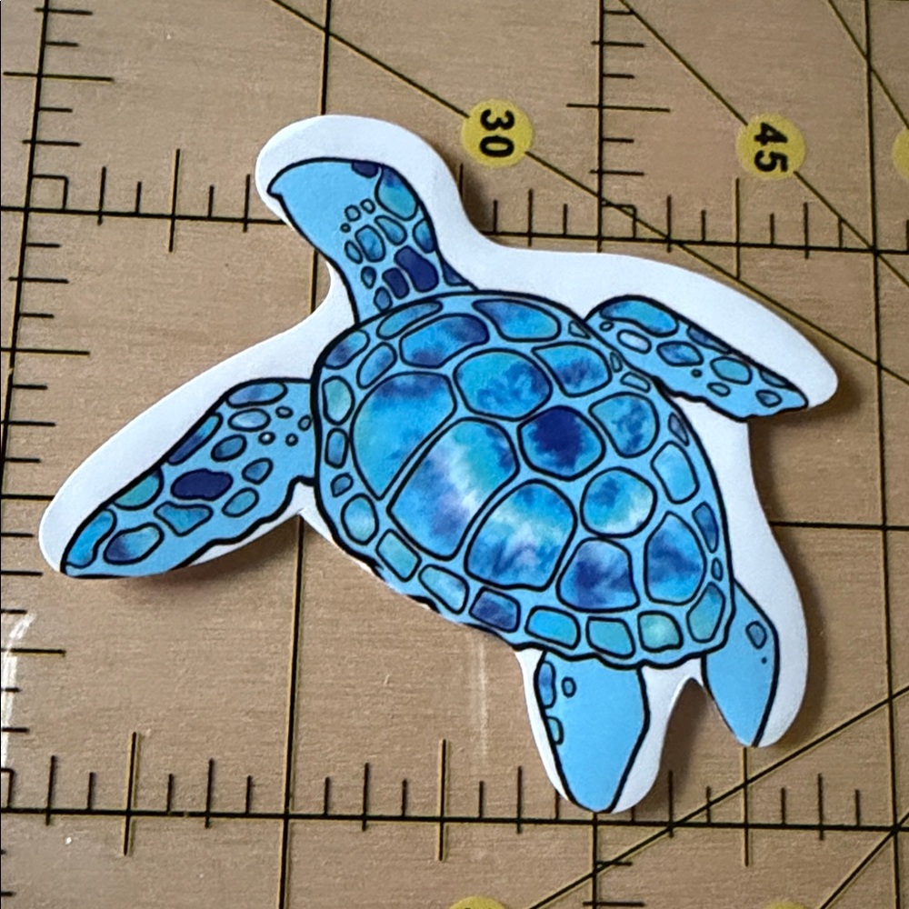 💜13/$13 +Bundle Sticker Sale | Turtle Ocean Animal Waterproof Sticker